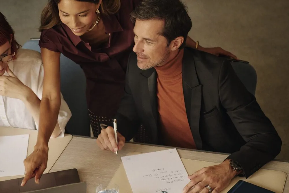 Sophisticated hotel boardroom — where acquisitions and disposals are planned